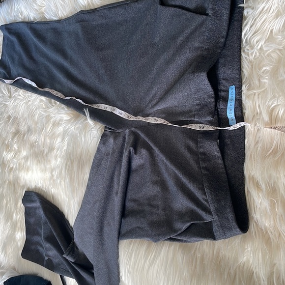 Antonio Melani grey charcoal business career work pants boot cut flare leg sz 8 - Picture 17 of 17